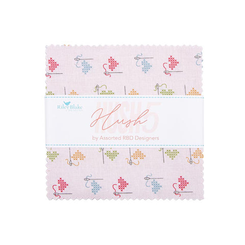 Hush Hush 5-Inch Stacker by Riley Blake