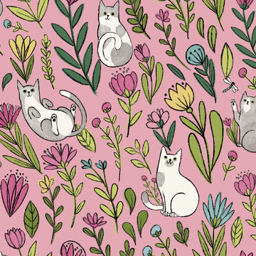 Catnip Flower Cats Pink