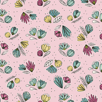 Catnip Small Floral Pink