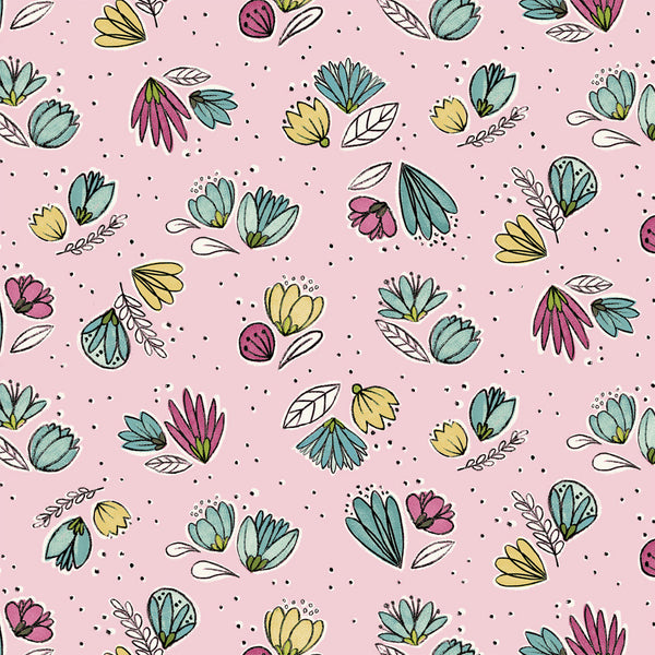 Catnip Small Floral Pink
