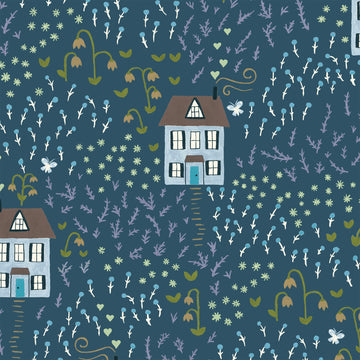 Bungalow Little House Teal