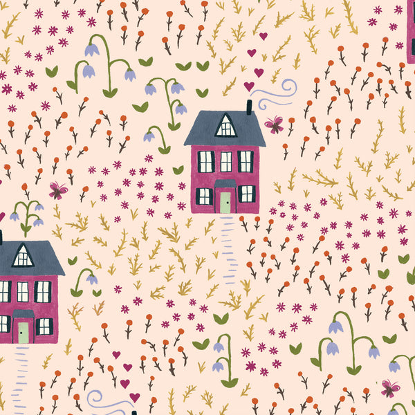 Bungalow Little House Petal Pink