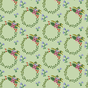 Bungalow Wreath Mint