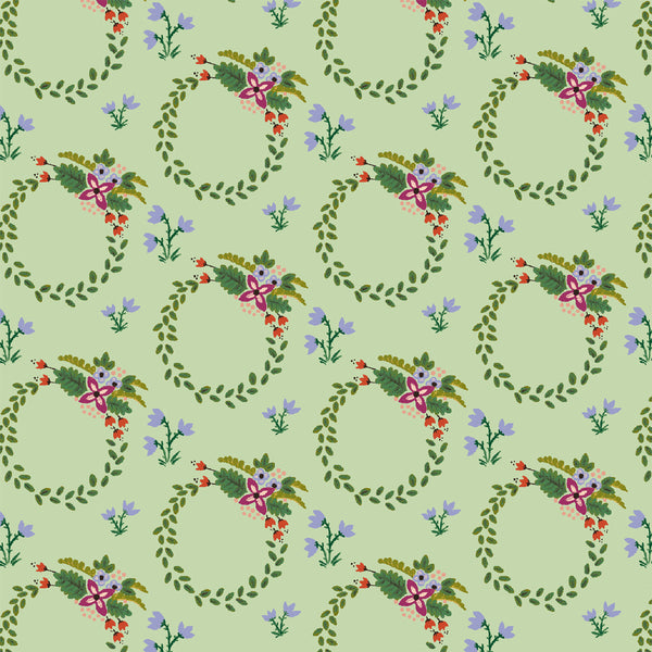 Bungalow Wreath Mint