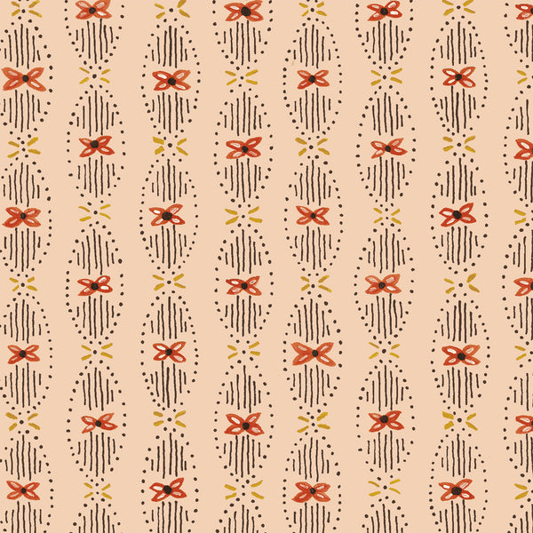Bungalow Wallpaper Peach