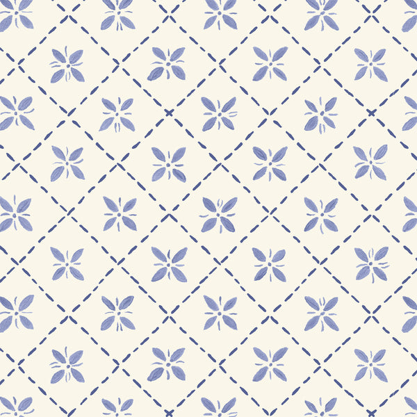 Bungalow Pintuck Periwinkle
