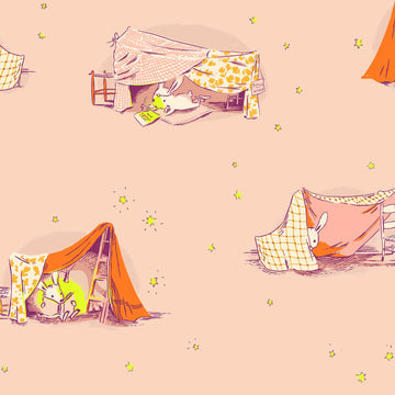 Heather Ross Favorites Quilt Tent in Blush by Heather Ross for Windham Fabrics 53242D-3