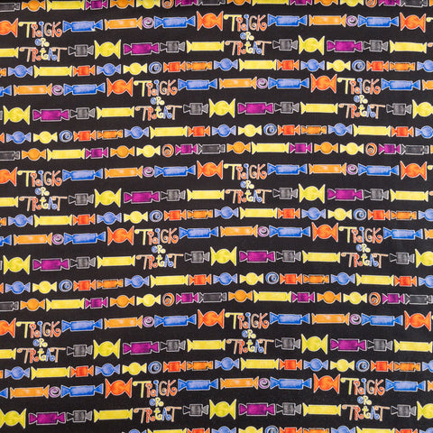 Delightfully Frightful Candy on Black by Henry Glass