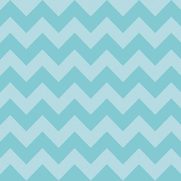 Medium Chevron Tonal Aqua by Riley Blake Designs, quilting cotton