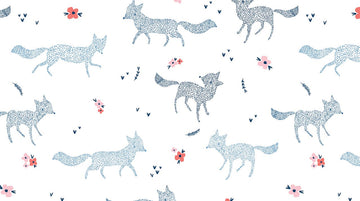 Dotted Foxes by Dear Stella Designs