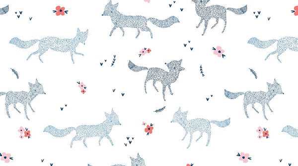 Dotted Foxes by Dear Stella Designs