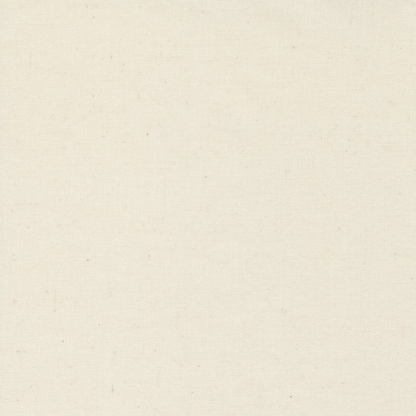 Bella Muslin in Unbleached by Moda, unbleached natural muslin quilting cotton fabric swatch