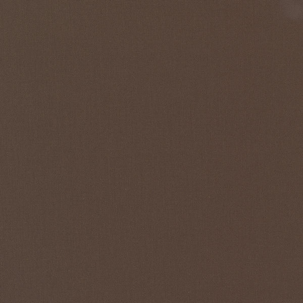 Chocolate Brown Bella Solid by Moda, solid chocolate brown quilting cotton fabric swatch