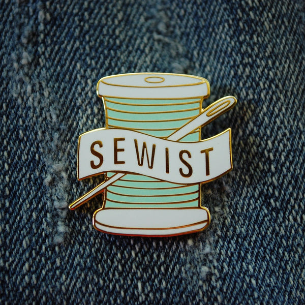 Sewist Enamel Pin