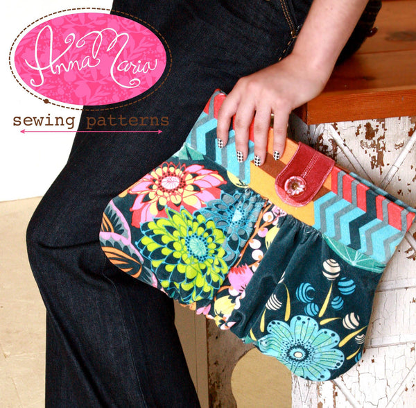 Ruthie Clutch by Anna Maria Sewing Patterns AH-001RC
