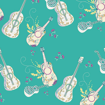 Anna Elise Let It be Breeze in Moonflower Lady by Bari J for Art Gallery Fabrics