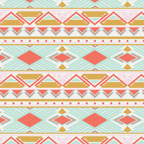 Anna Elise Tribal Study Aura in Primrose Belle by Bari J for Art Gallery Fabrics