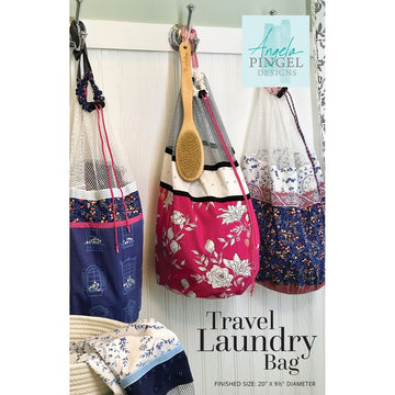Travel Laundry Bag Sewing Pattern by Angela Pingel APTLB111