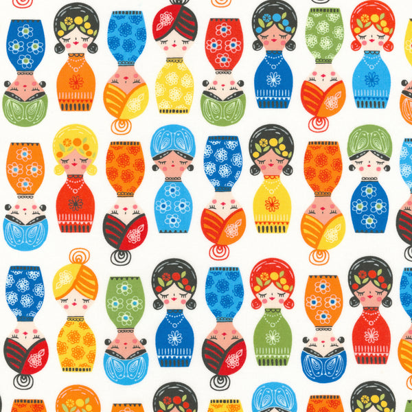 Little Senoritas in Cabana by Suzy Ultman for Robert Kaufman Fabrics