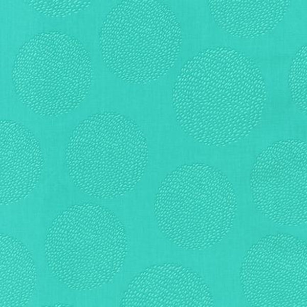 Carried Away Floating Dot in Surf by Robert Kaufman Fabrics AZI-14760-215