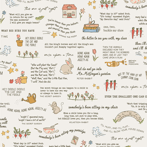 Bedtime Stories Tales Unfolded in Creme by Elizabeth Chappell BES31101