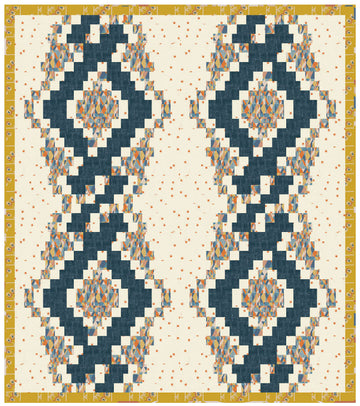 Basketry Quilt Kit from Artisan Collection by Pat Bravo for Art Gallery Fabrics