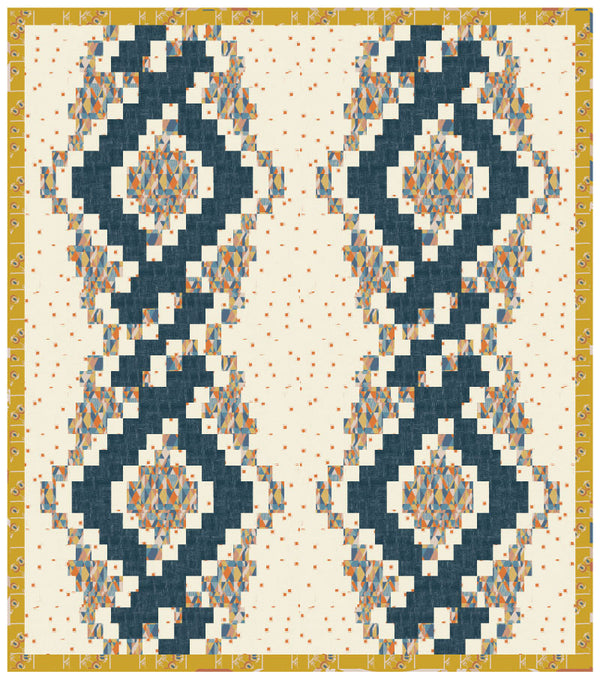 Basketry Quilt Kit from Artisan Collection by Pat Bravo for Art Gallery Fabrics