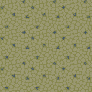 Cretaceous Cretaceous Pebbles in Basil by Melissa Mortenson C14104-BASIL