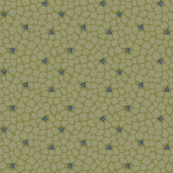 Cretaceous Cretaceous Pebbles in Basil by Melissa Mortenson C14104-BASIL