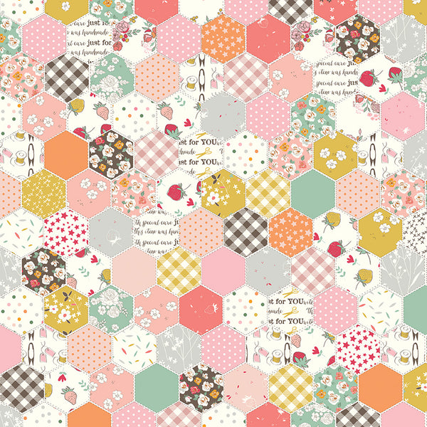 Bloomberry Bloomberry Cheater Print in Multi by Minki Kim C14609-Multi