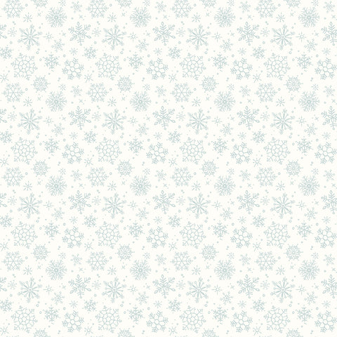 Magical Winterland Snowflake in Snow by Lisa Audit C14944-SNOW