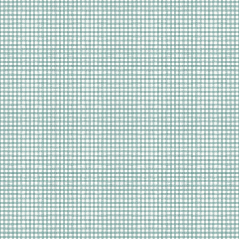 Magical Winterland Gingham in Blue by Lisa Audit C14948-BLUE