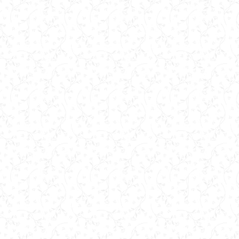 Melody Vines White-on-White by Beverly McCullough