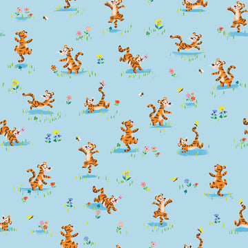 100 Aker Woods Tigger Bounce in Sky by Jill Howarth C15173-SKY