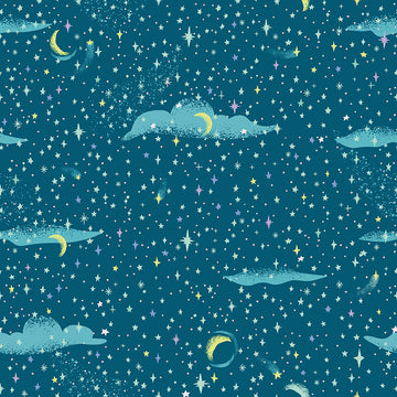 Forever Neverland Pixie Dust in Night by Jill Howarth C15905-NIGHT
