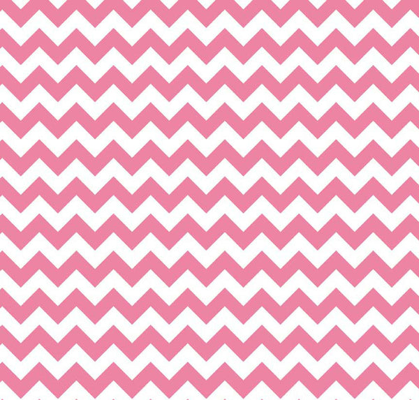 Small Chevron in Hot Pink by Riley Blake Designs