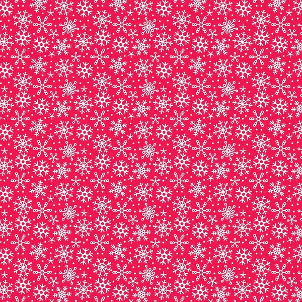 Santa Express Snowflakes on Red by Doodlebug Designs C4725-RED