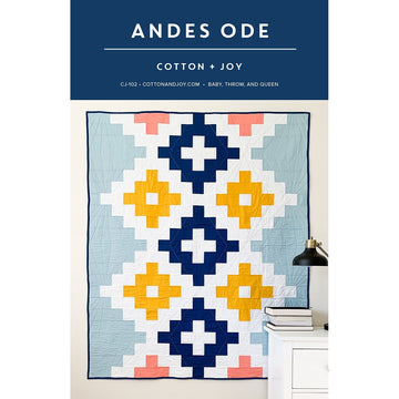 Andes Ode quilt pattern by Fran Gulick CJ-102