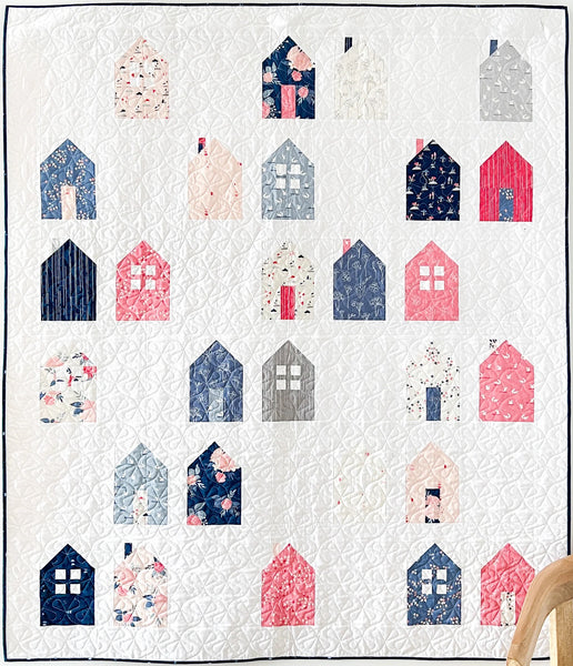 Cozy Village quilt pattern by Cotton and Joy