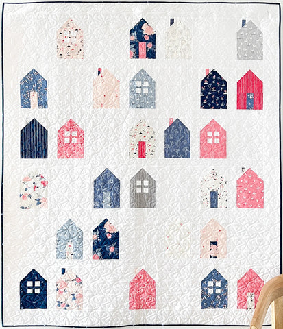 Cozy Village quilt pattern by Cotton and Joy