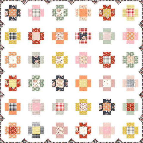 Criss Cross Dance Quilt Kit by Minki Kim