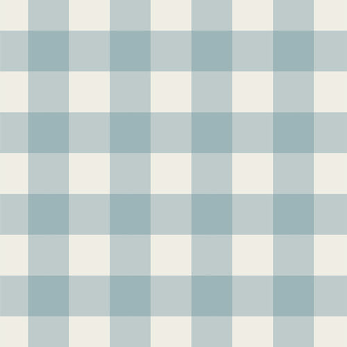 Highlands Flannel Buffalo Plaid in Mini Clouds by AGF Studio