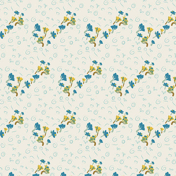 Fantasia Bous Trail Bluet by Art Gallery Fabrics