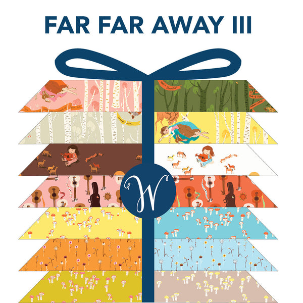 Far Far Away III Fat Quarter Bundle by Heather Ross