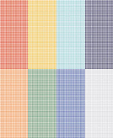 Always in Season Gingham Fat Eighth Panel in Multi by American Jane