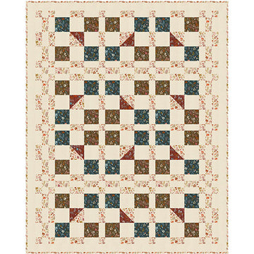Things Above Checkered Quilt Kit by Fancy That Design House for Moda Fabrics FTD233-QK