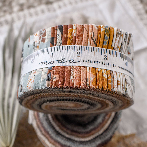 Wellspring Jelly Roll 45670JR by Fancy That Design House for Moda, included in the kit