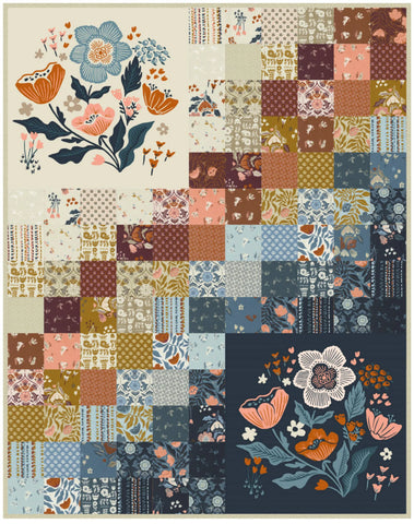 Folk & Lore Color Tumble Quilt Kit