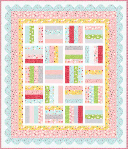 Fruit Sorbet Quilt Kit from Sweet Orchard Collection by Riley Blake