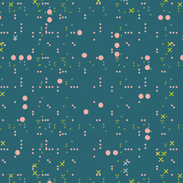 Gramercy NY Circuit in Teal by Art Gallery Fabrics GRA-4507